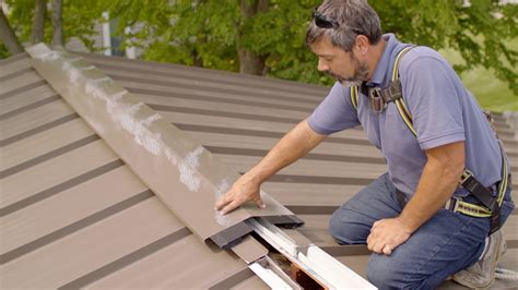 standing seam metal roof installation